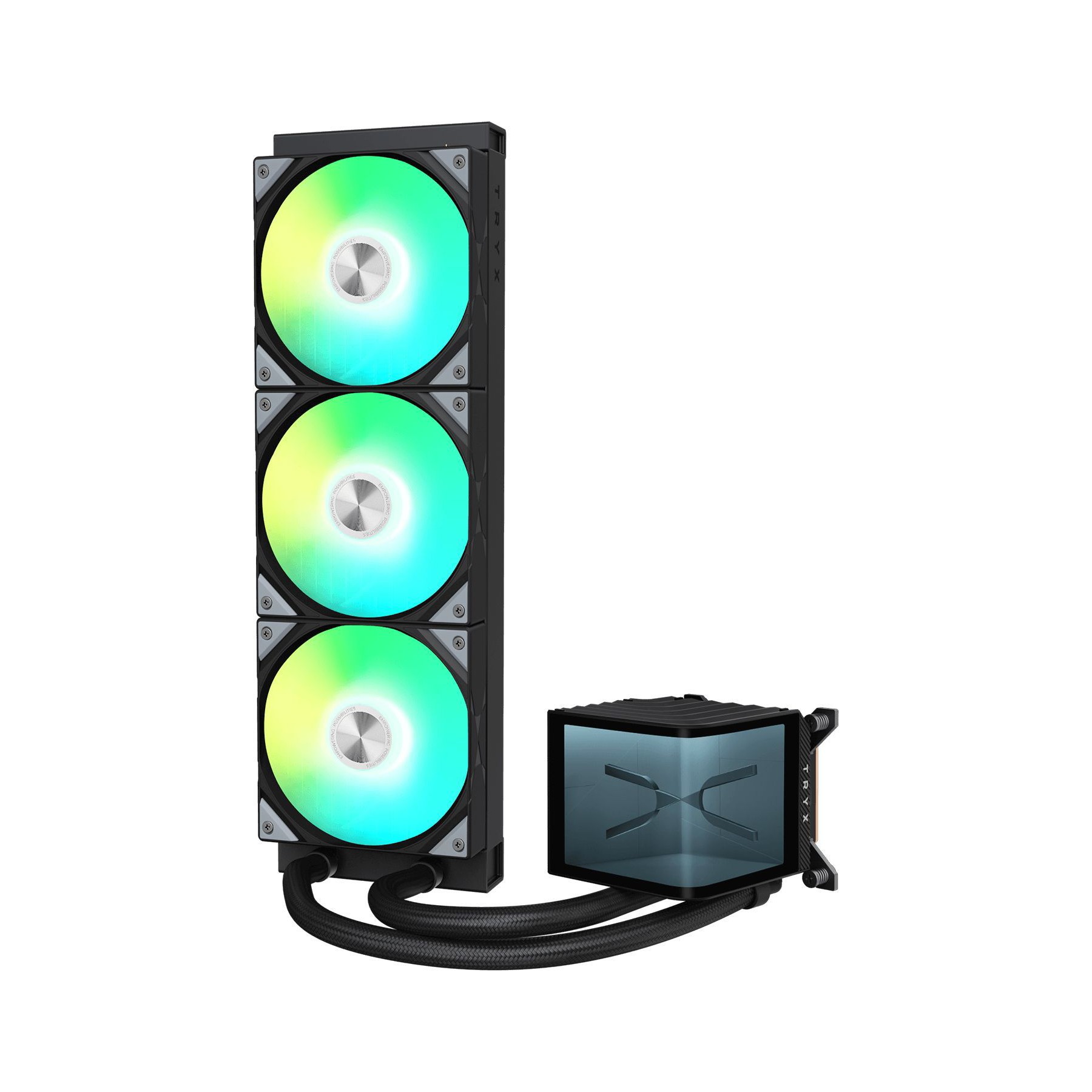 Kit de refroidissement TRYX Panorama - 360 mm Noir