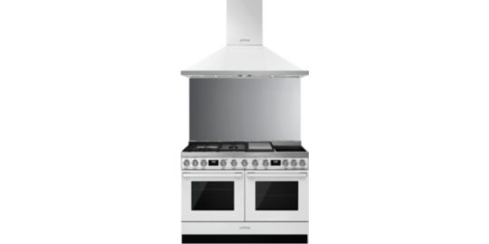 Hotte grande largeur SMEG KPF12WH