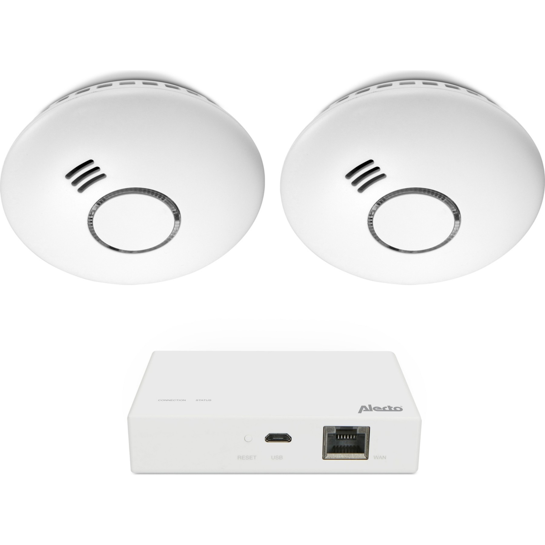 Détecteur de fumée ALECTO SMART-SMOKE10 SET 2