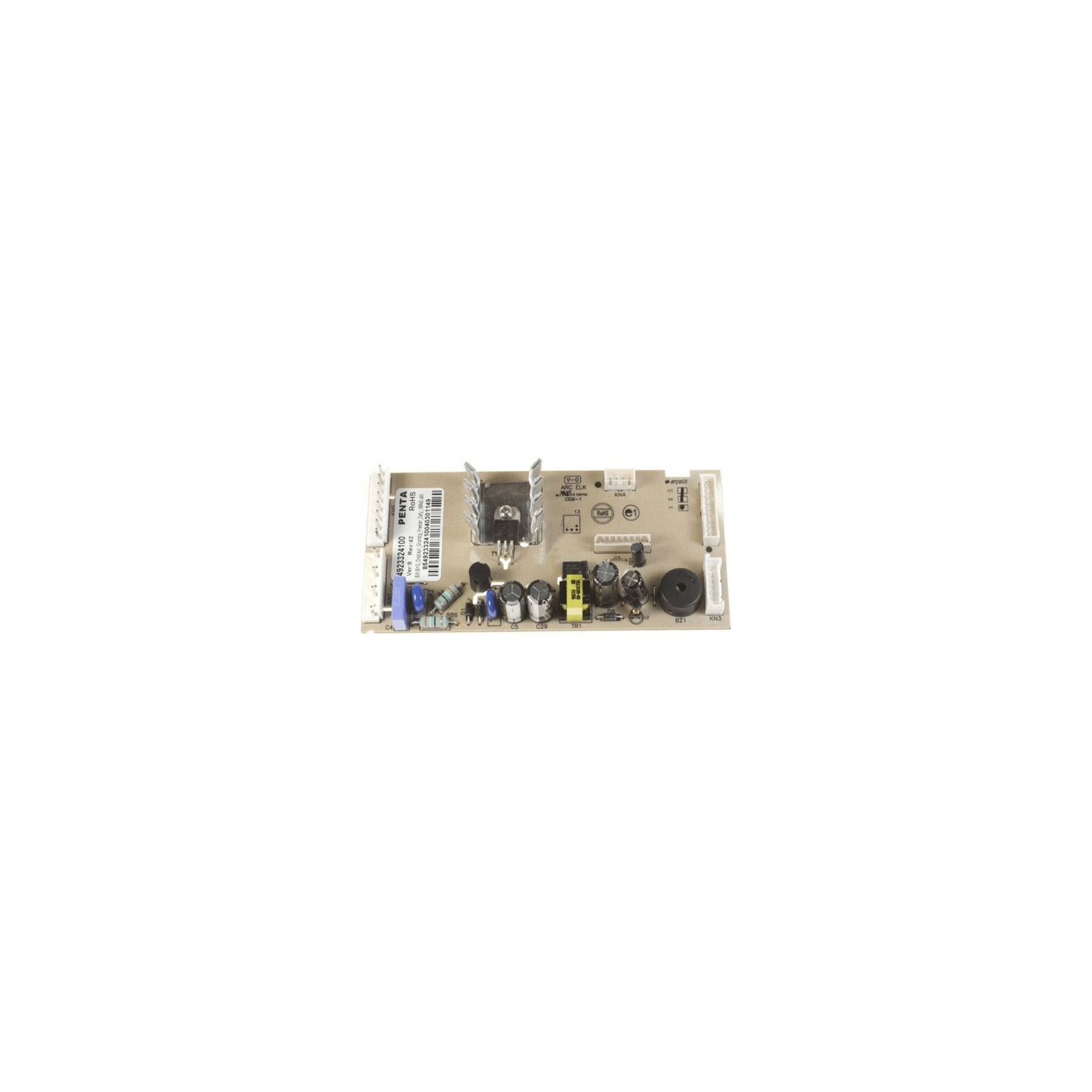 Carte BEKO module main board s1 f602xxne defy byg