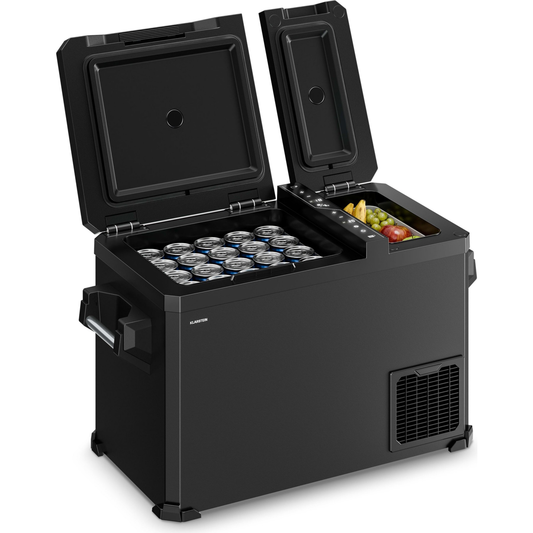 KLARSTEIN Arctiq Duo compresseur 43L 78 cm Noir