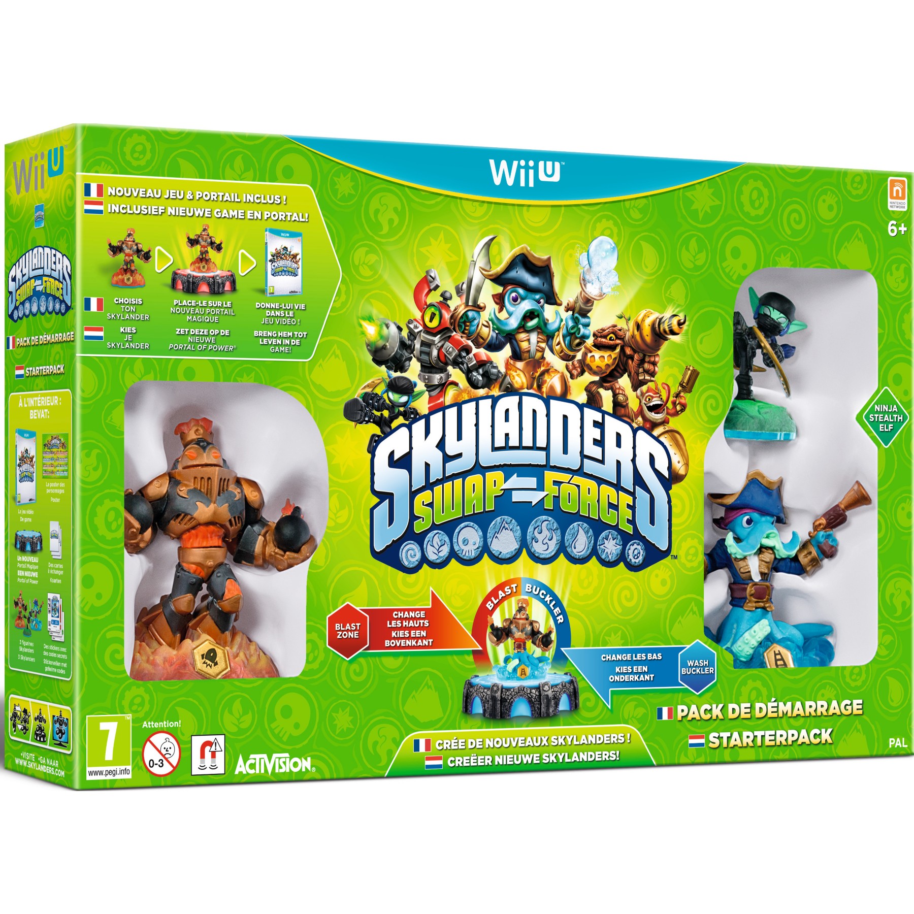 Jeu Wii U ACTIVISION Skylanders Swap Force Starter pack