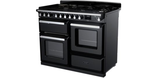 Piano de cuisson mixte FALCON ESTEL DELUXE OC TAB MIX 110 CM NOIR BRIL