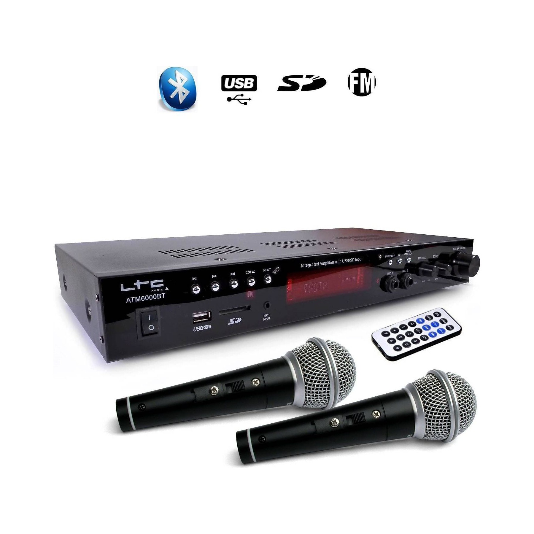 LTC AUDIO Amplificateur LTC ATM6000BT stéréo HIFI