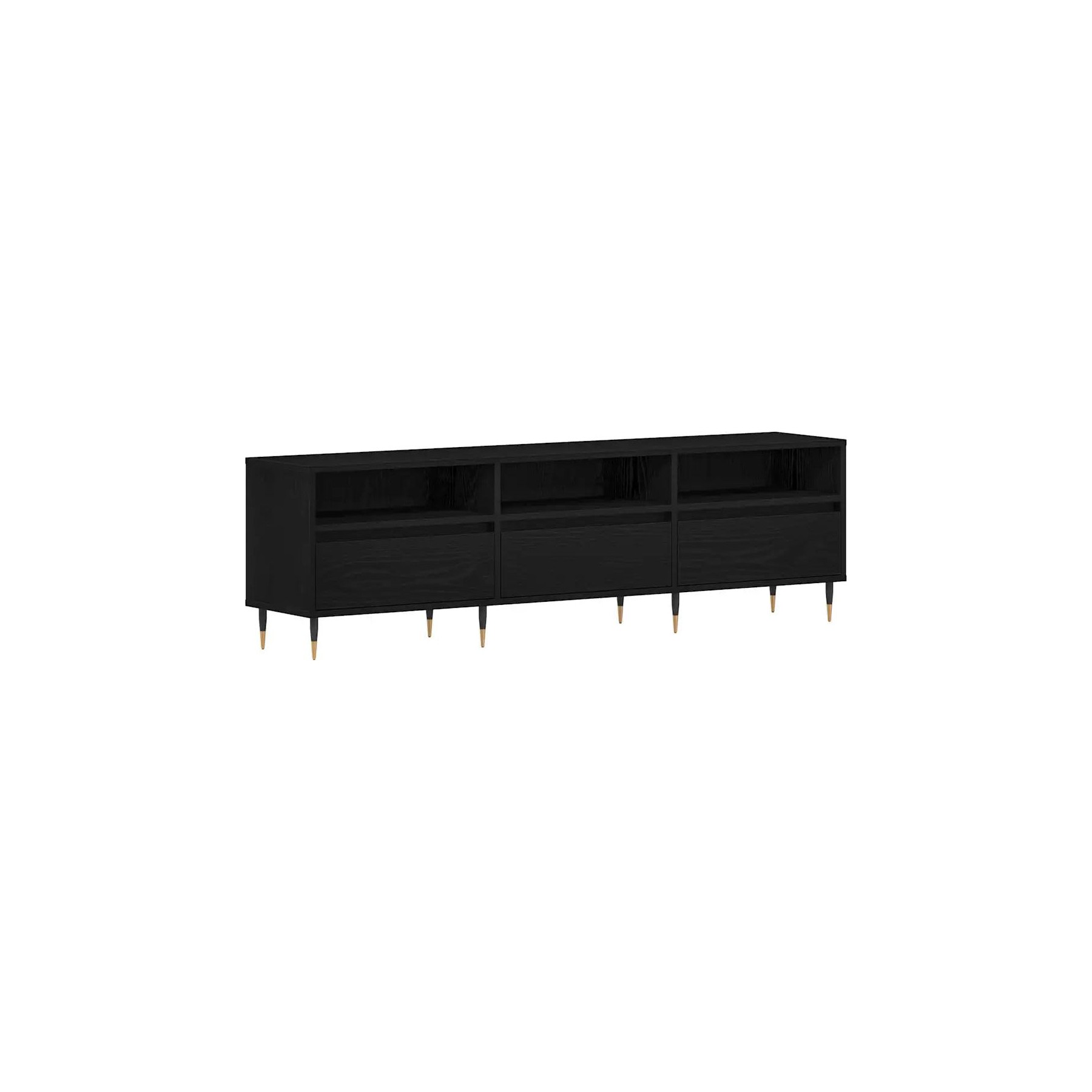 Meuble TV HELLOSHOP26 Meuble TV rectangulaire pratique avec ti