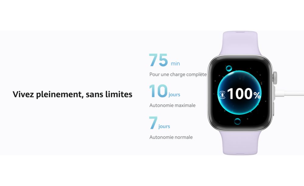 Montre connectée HUAWEI Watch Fit 4 Blanc
