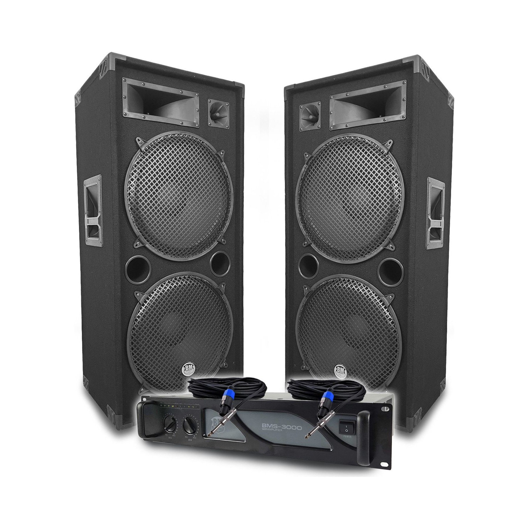 Pack sono BM SONIC Pack Sono DJ BM SONIC Amplificateur 3000