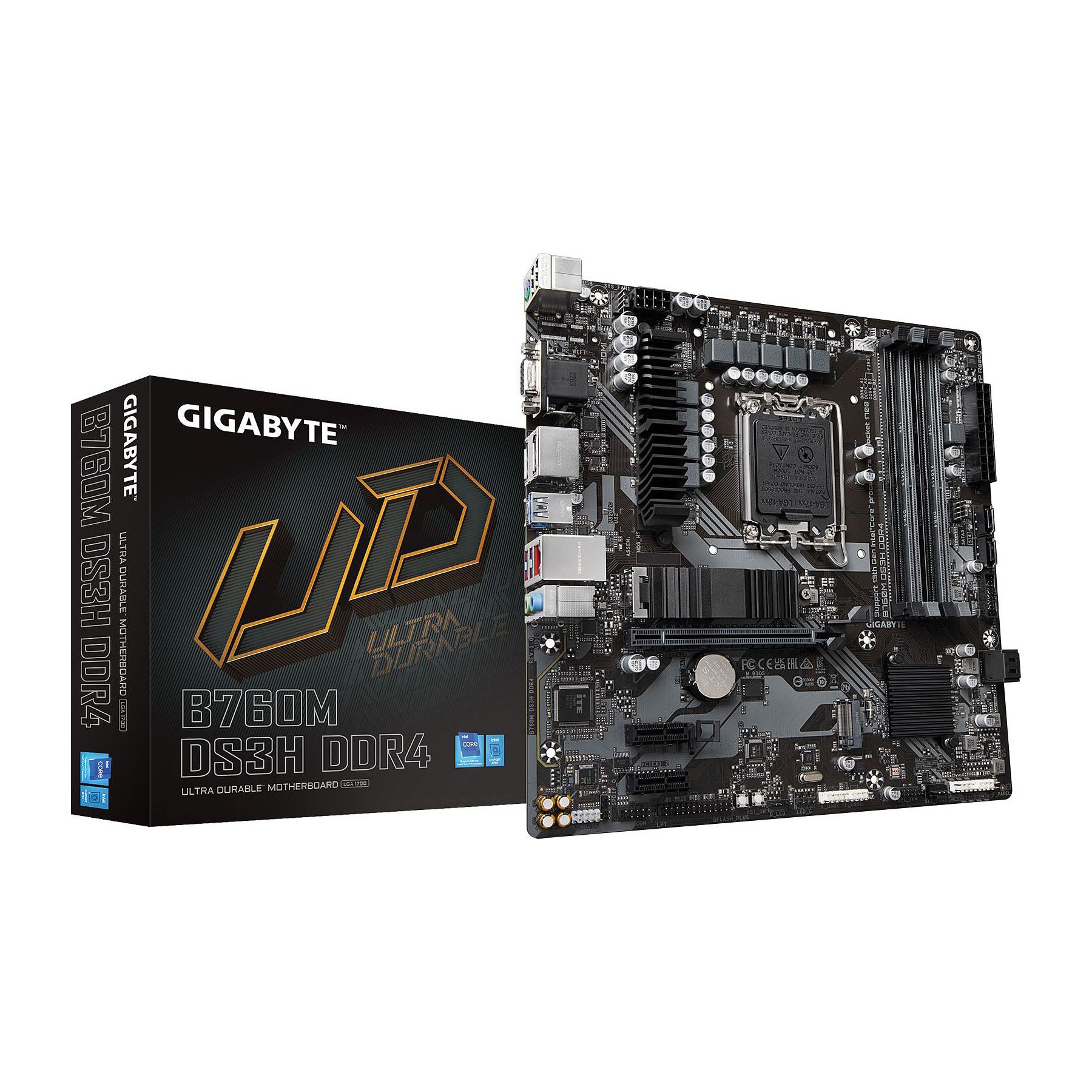 Carte mère GIGABYTE B760M DS3H DDR4