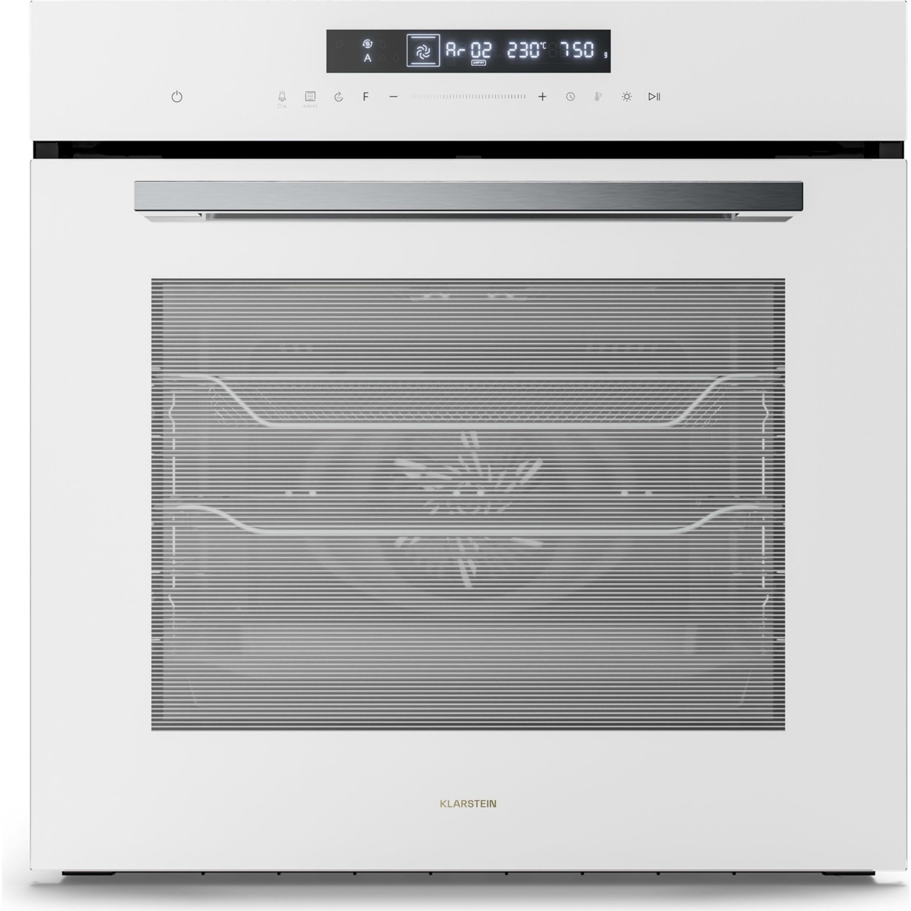 Four encastrable KLARSTEIN Airjet fonction Airfryer 2900W 72L Blanc