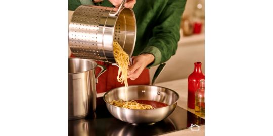 Wok LAGOSTINA Saltapasta Amore Mio 26 cm + Cuillère