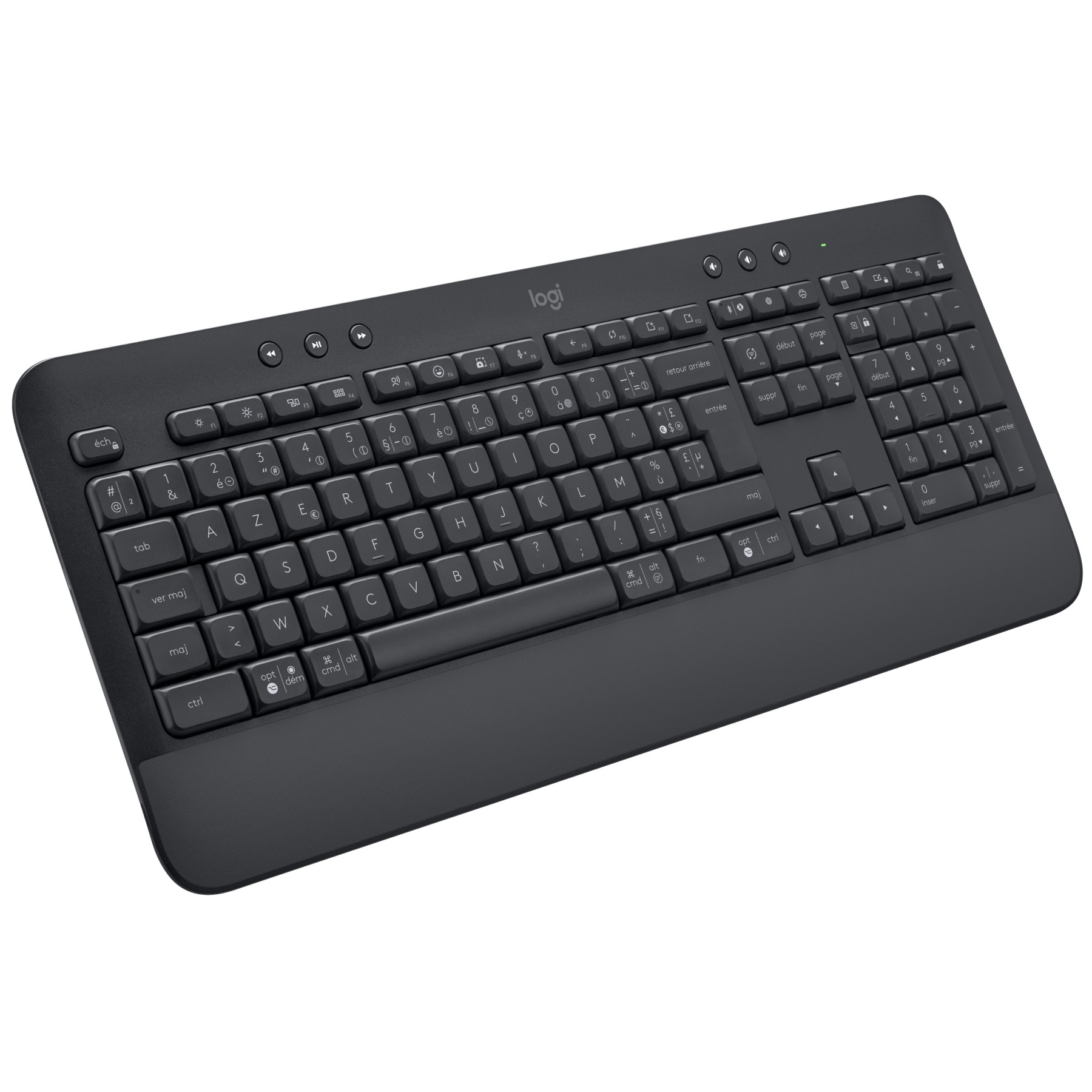 Clavier sans fil LOGITECH K650 Noir Ergonomique repose poignets