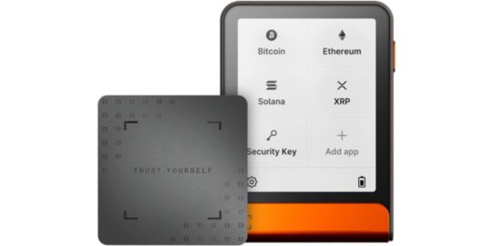 Crypto wallet LEDGER Flex Recovery key Orange