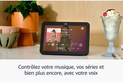 Assistant vocal AMAZON Echo Show 8 (3e generation) Anthracite