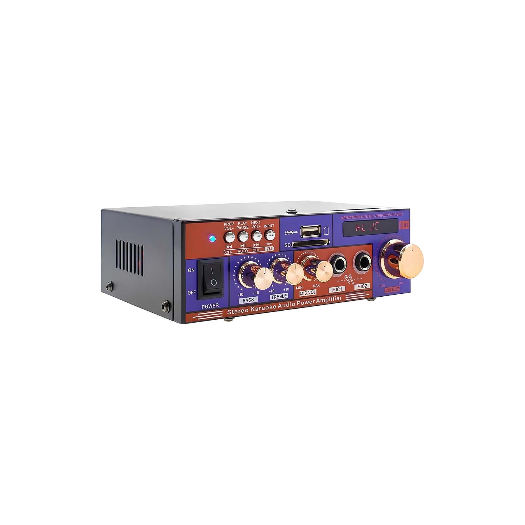 Enceinte portable AVIZAR Multifonction Bluetooth USB SD FM