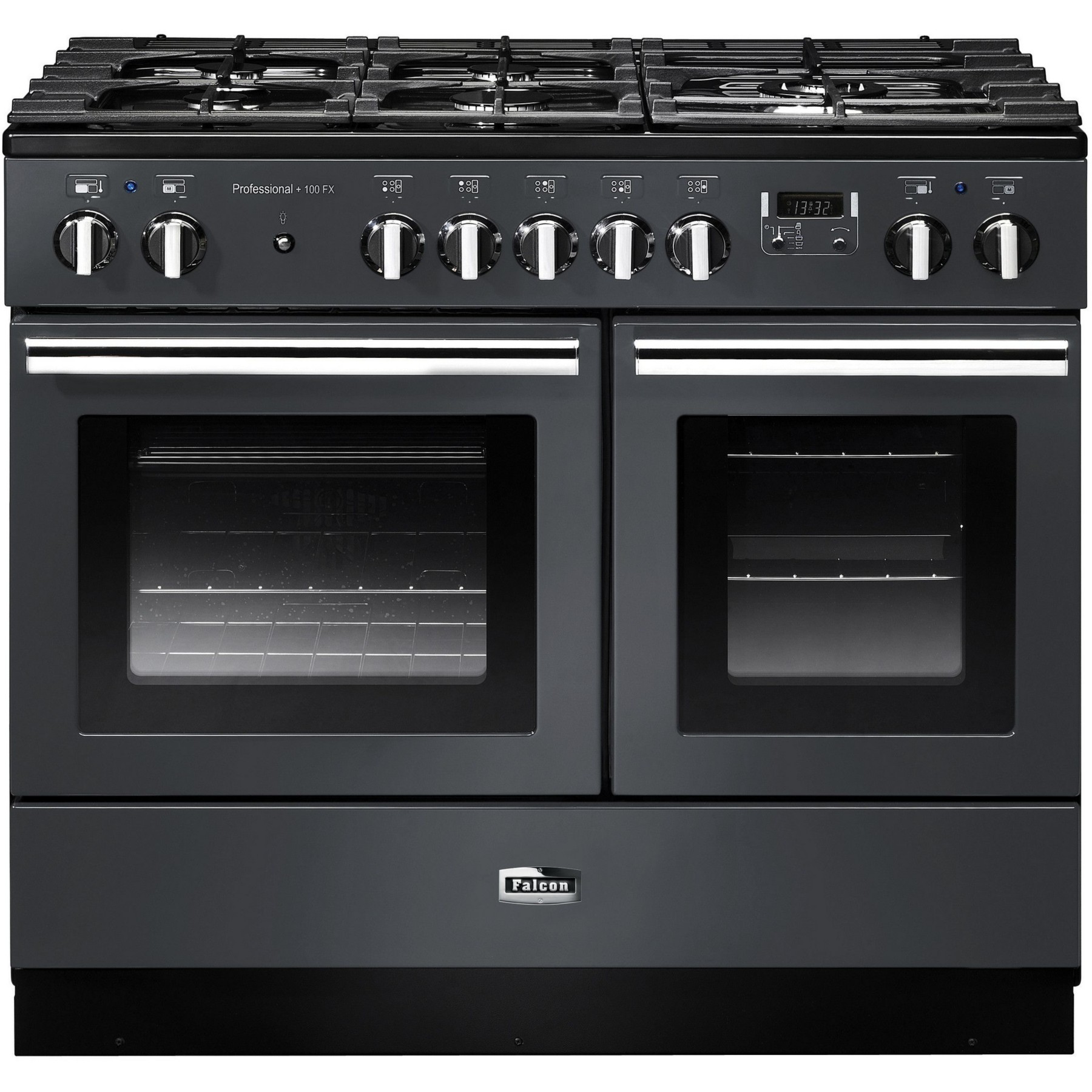 Piano de cuisson gaz FALCON PROFESSIONAL+ FX 100 ARDOISE CHROME