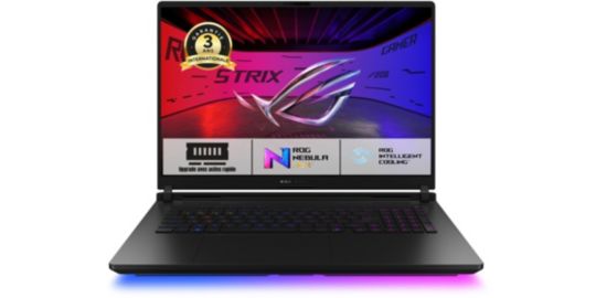 PC Gamer ASUS ROG SCAR G835LW DRS9253W 18" 240 Hz Intel Core Ultra 9 275HX RTX 5080 32 Go RAM DDR5 SSD 1 To