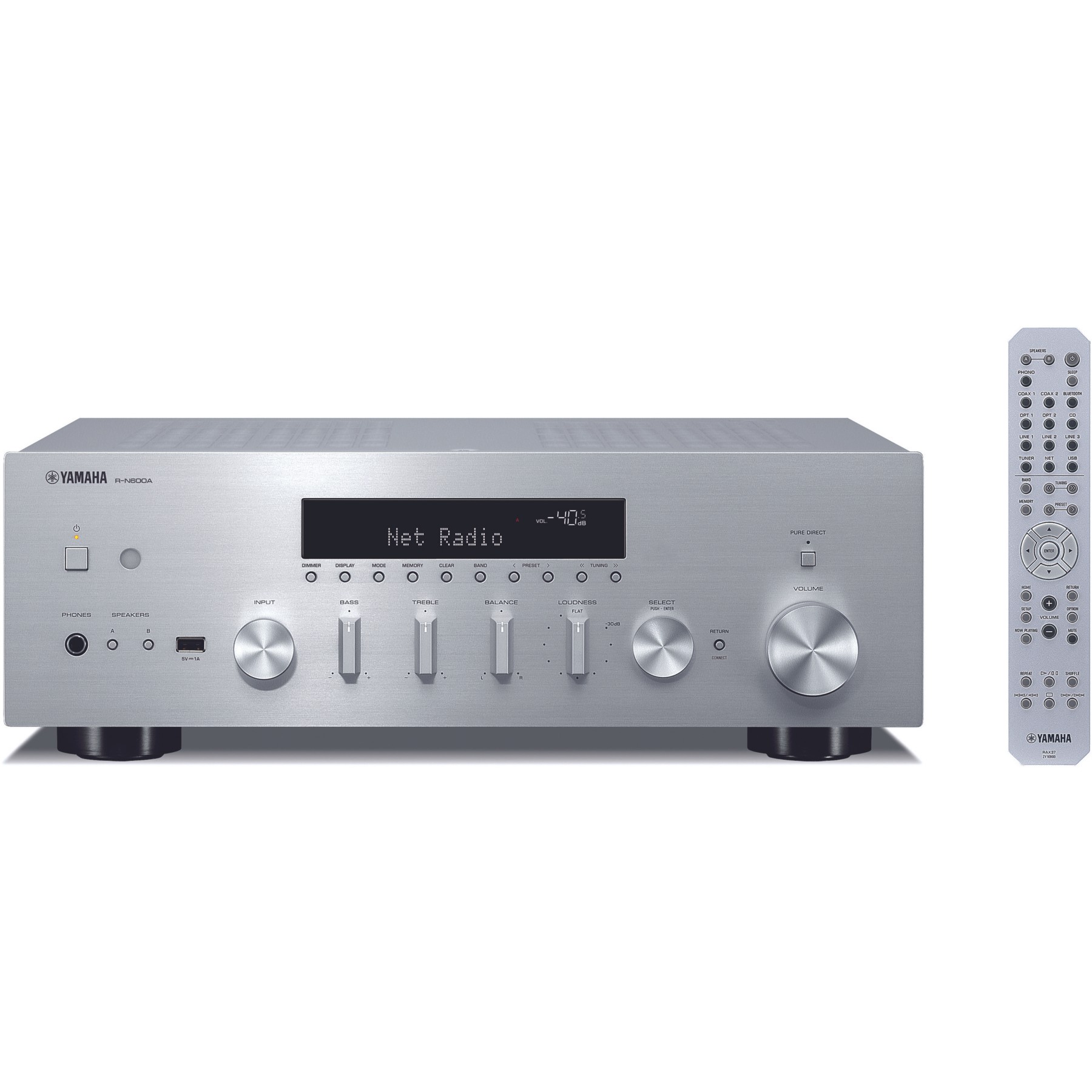 Amplificateur HiFi YAMAHA R-N600A argent