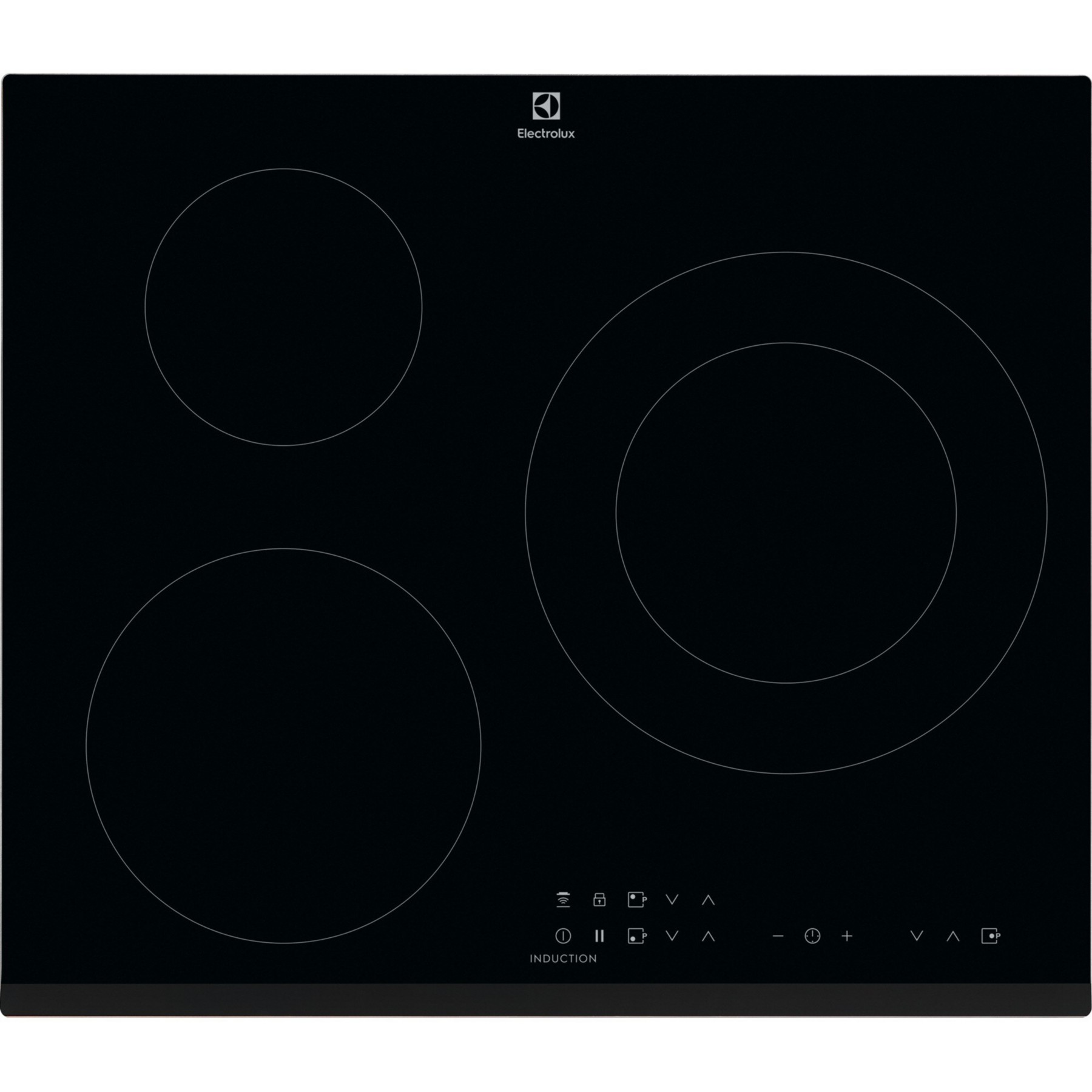 Plaque induction ELECTROLUX BIT60336BK - 3 foyers et Connexion hotte Hob2Hood