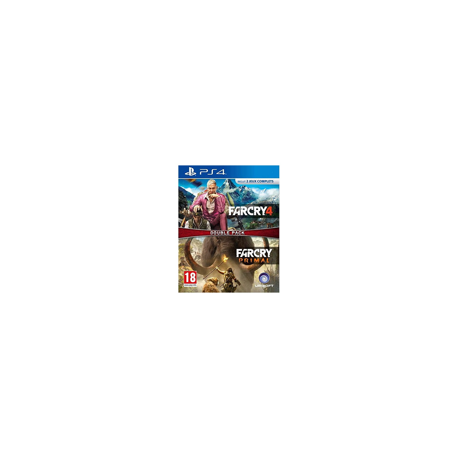 Jeu PS4 UBISOFT Far Cry Primal + Far Cry 4