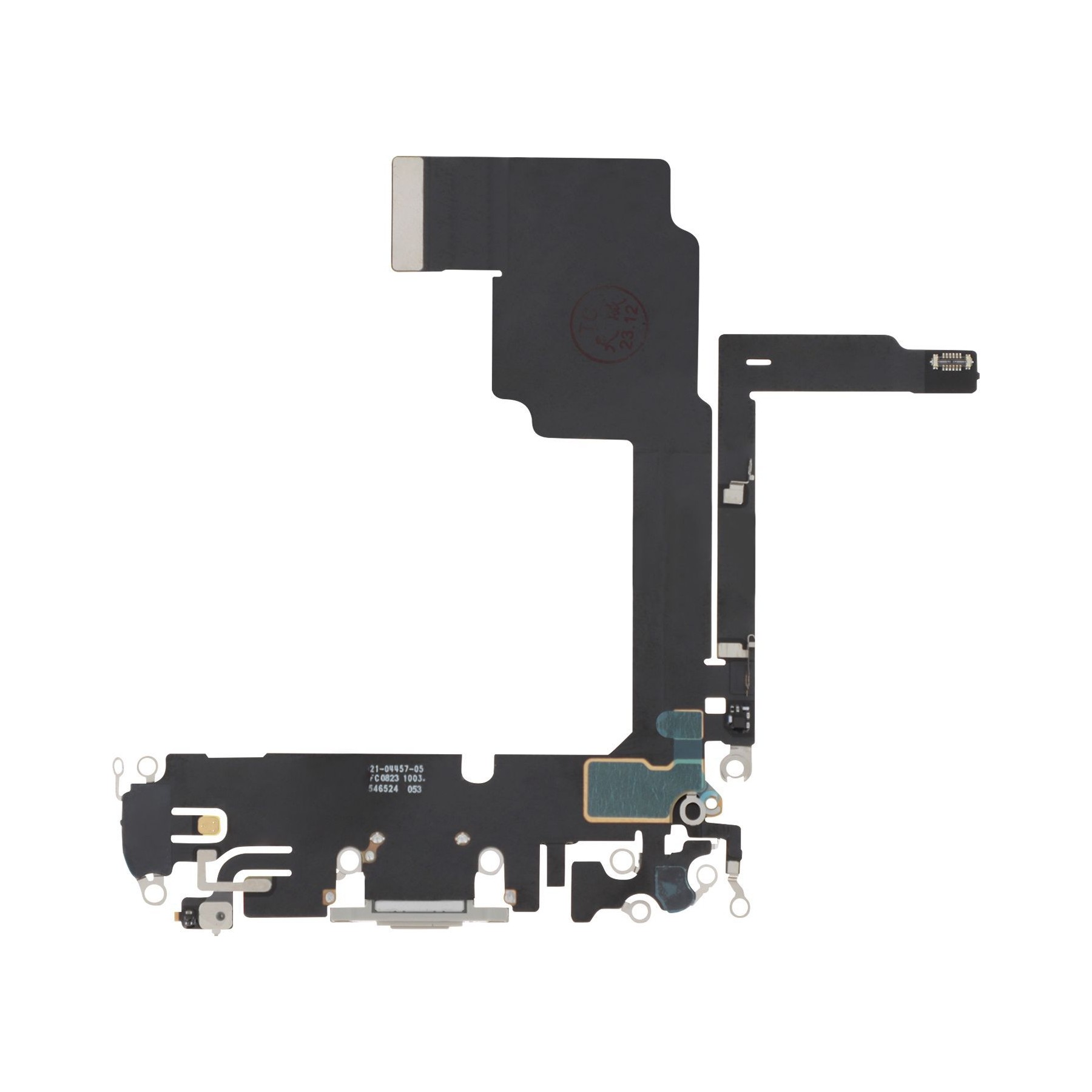 Pièce détachée AVIZAR Connecteur de Charge iPhone 15 Pro Blanc