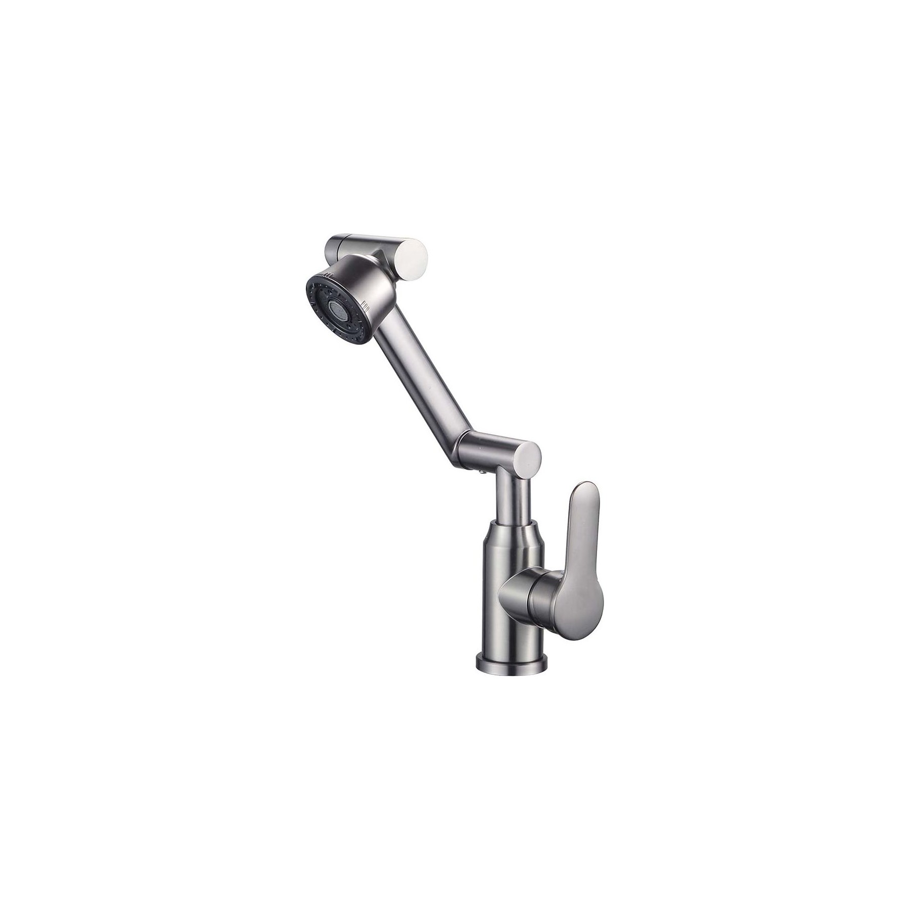 Robinet AVIZAR à Tête Pivotante Finition Acier Brossé