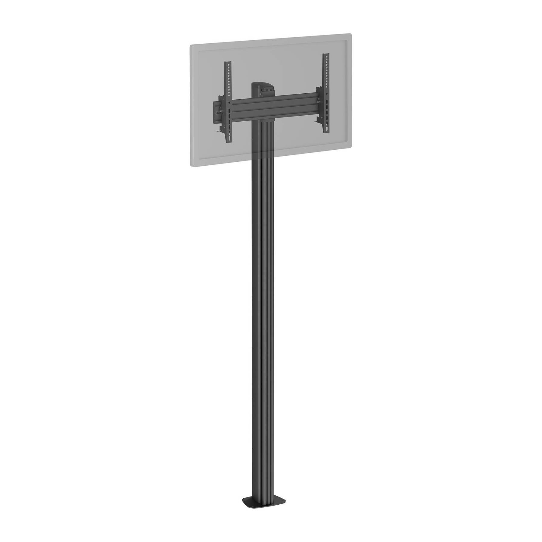 Pied TV KIMEX pour écran TV 32-75" Hauteur 240cm, noir