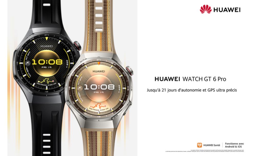 Montre connectée HUAWEI Watch GT6 Pro 46mm Titanium