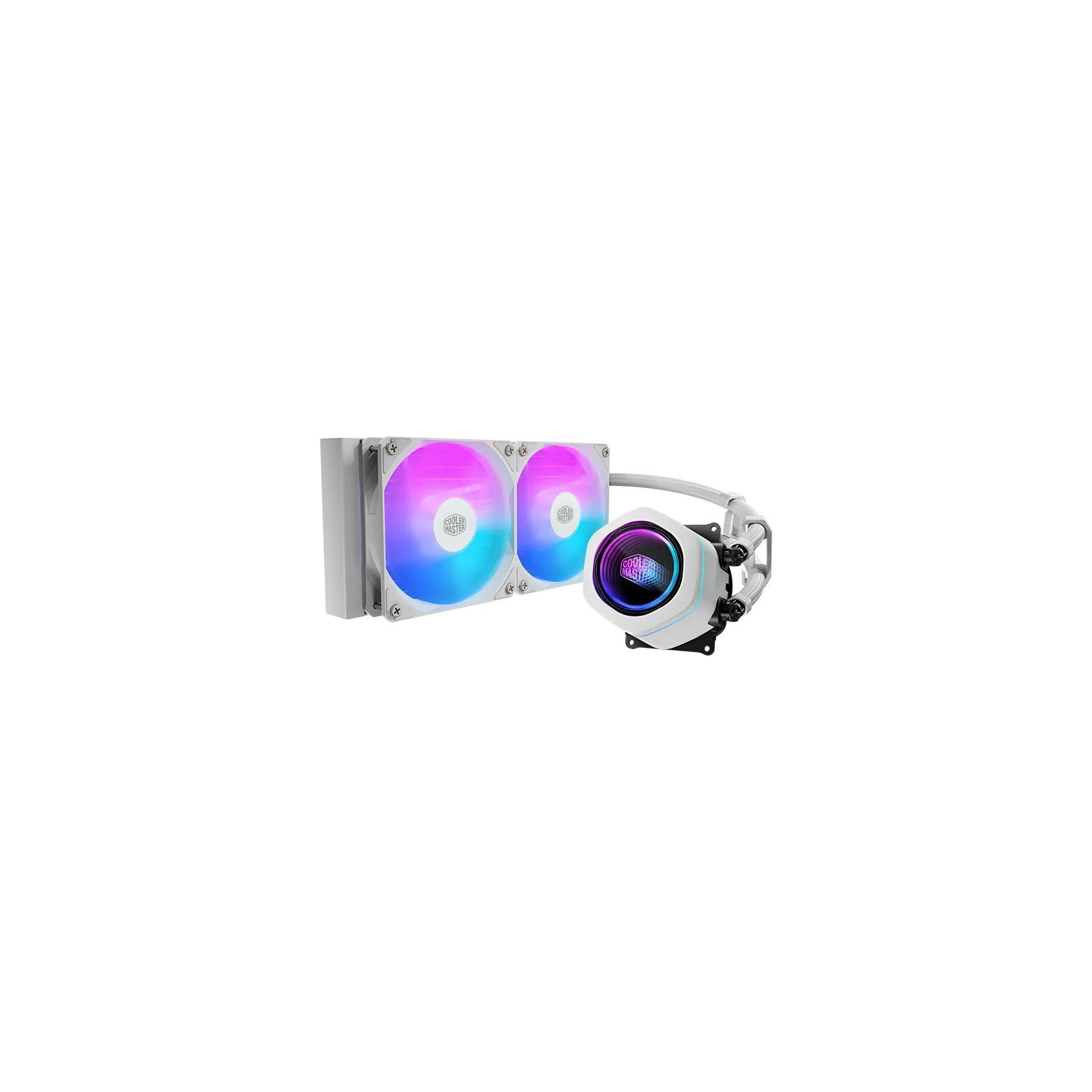 Kit de refroidissement COOLER MASTER MasterLiquid Core Nex - 240 mm Blanc