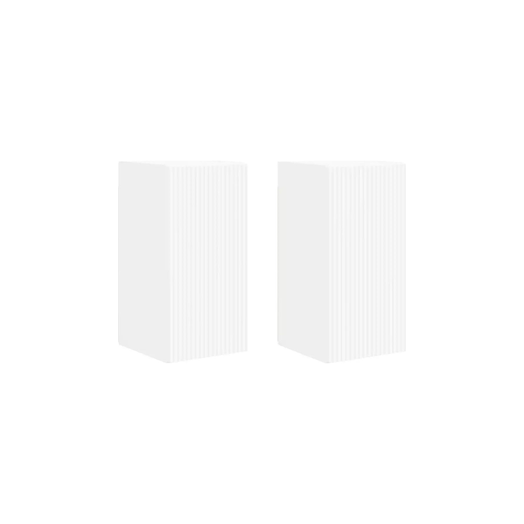 Meuble TV HELLOSHOP26 Meuble TV mural moderne avec rangements