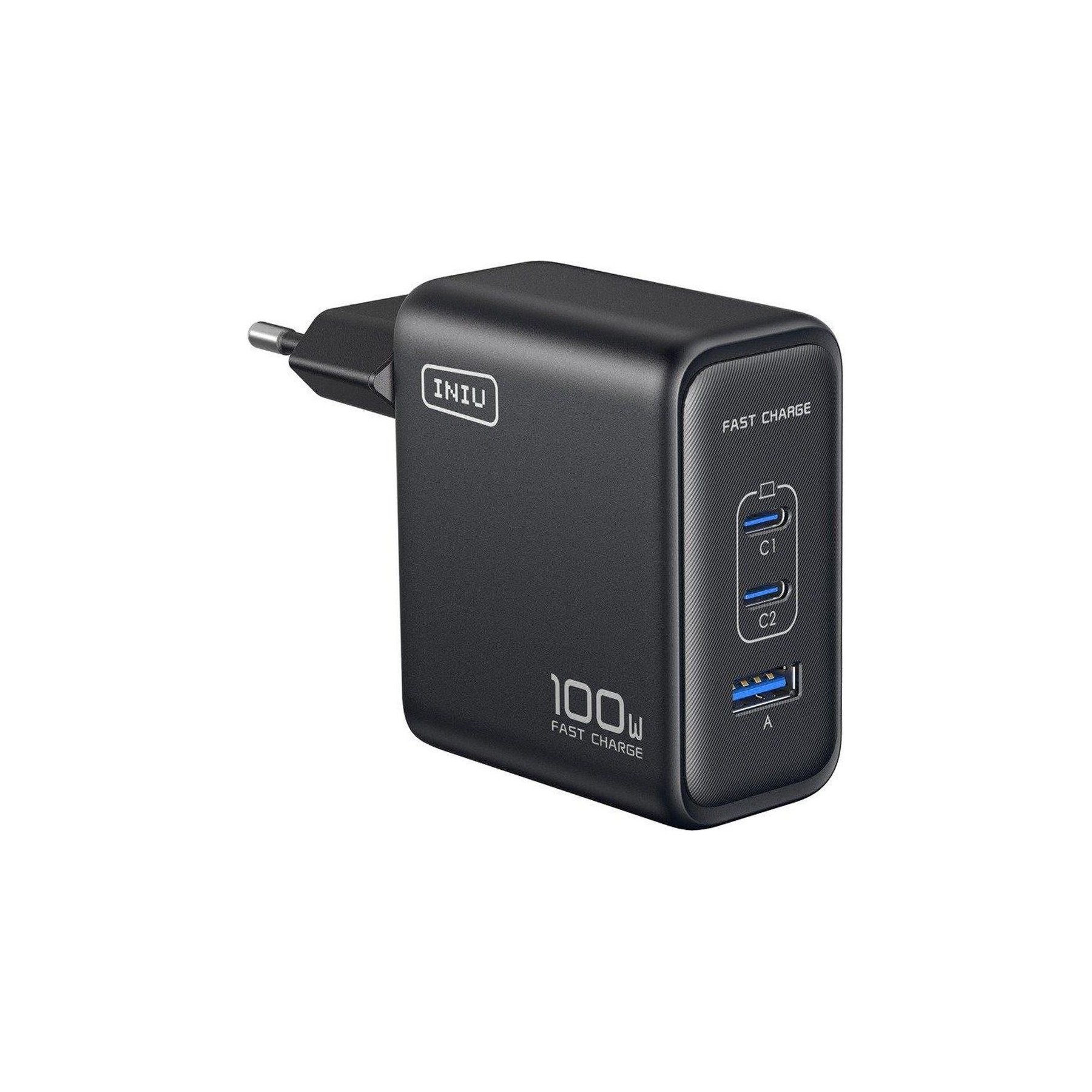 Chargeur INIU Iniu Chargeur Secteur GaN 100W 2 Ports U