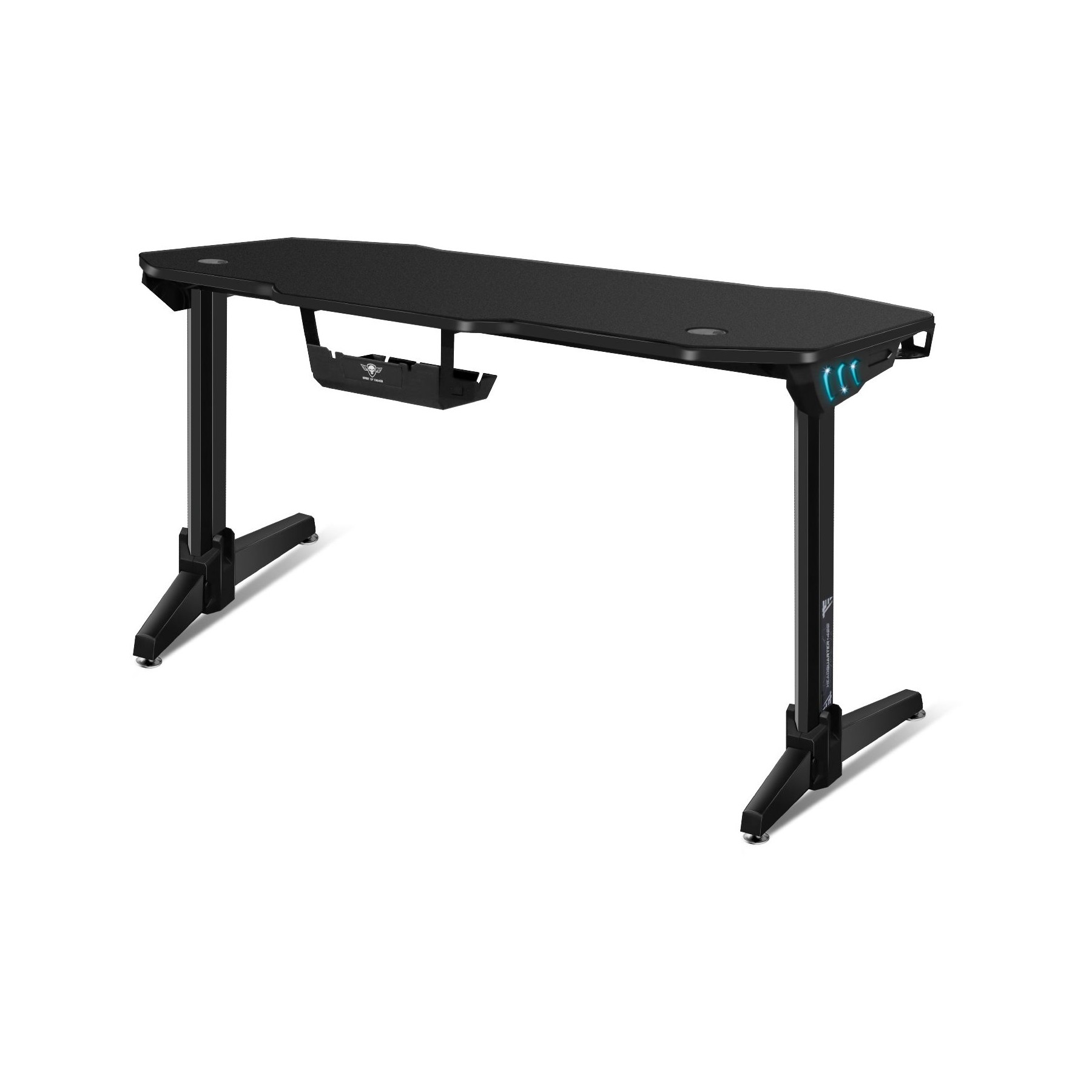 Bureau gamer SPIRIT OF GAMER HEADQUARTER 400 - RGB - Grande tail