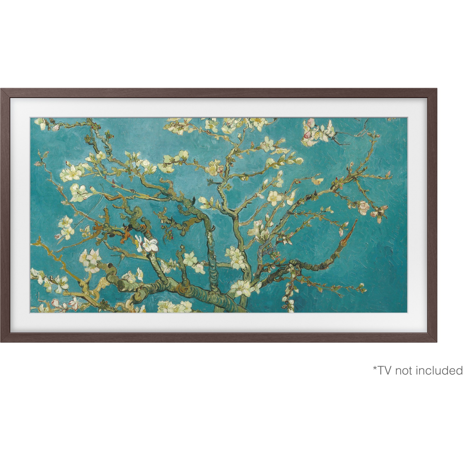 Cadre The Frame SAMSUNG couleur Noyer - Compatible TV The Frame 43''