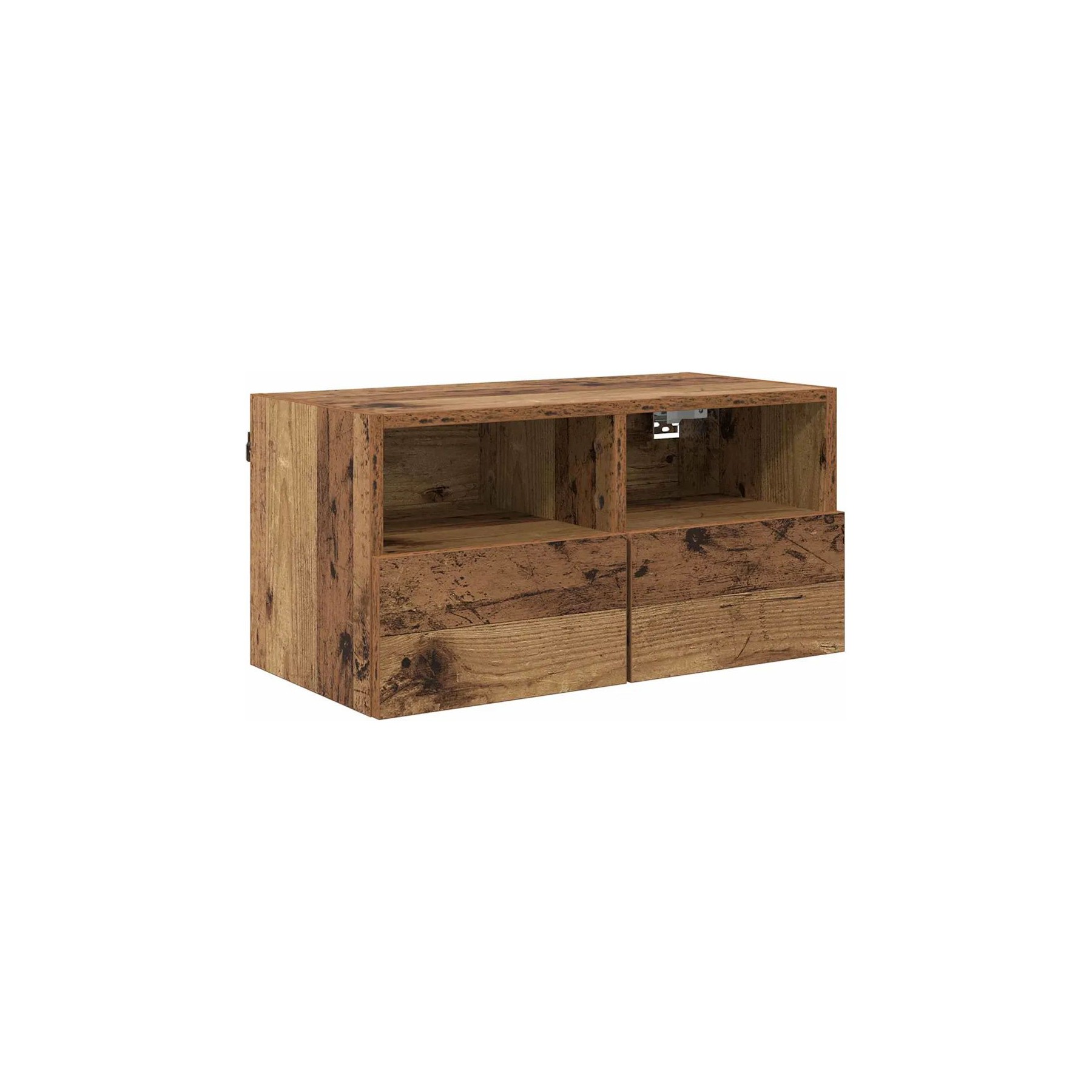Meuble TV HELLOSHOP26 Meuble TV mural design moderne rangement