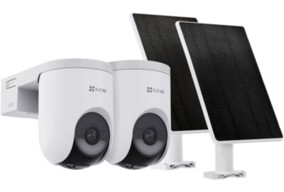 Pack sécurité EZVIZ 2 cam. HB8 Lite+ Panneau Solaire