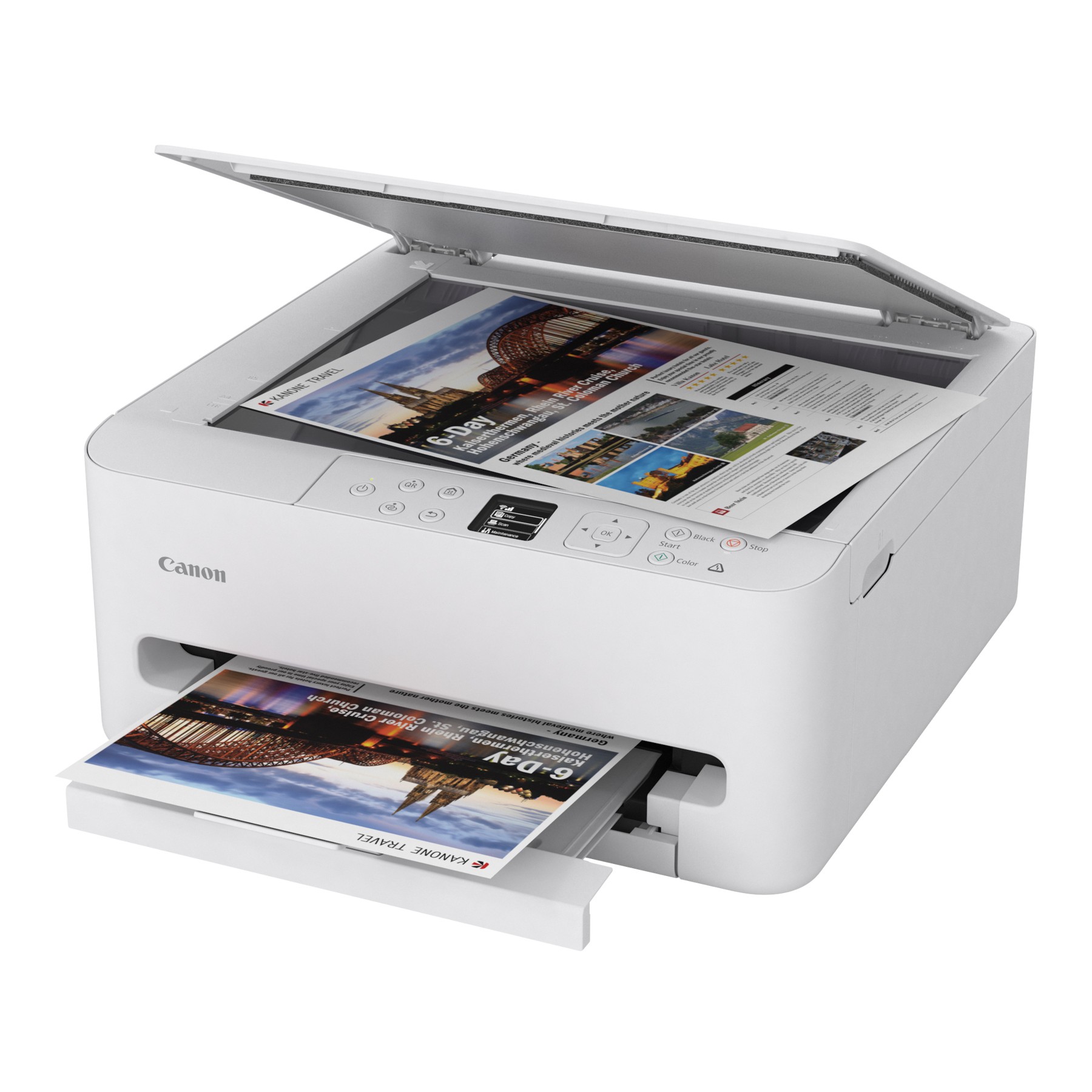 Imprimante jet d'encre CANON PIXMA TS6550i WH