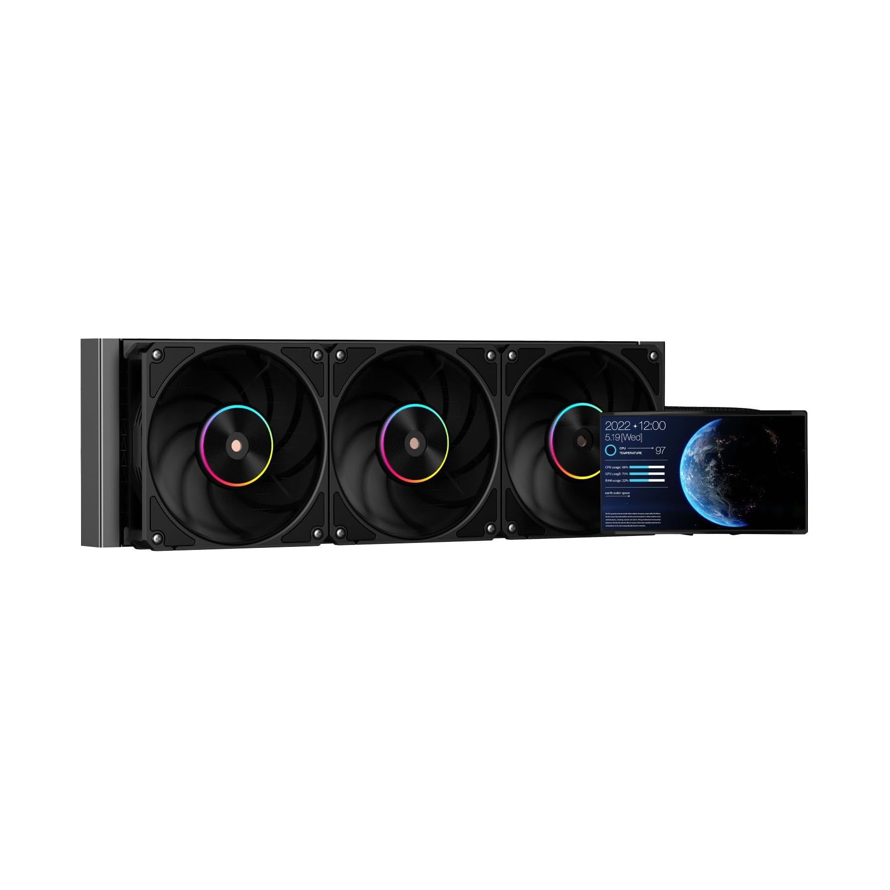 Kit de refroidissement ITEK Thermora 50B - 360 mm Noir