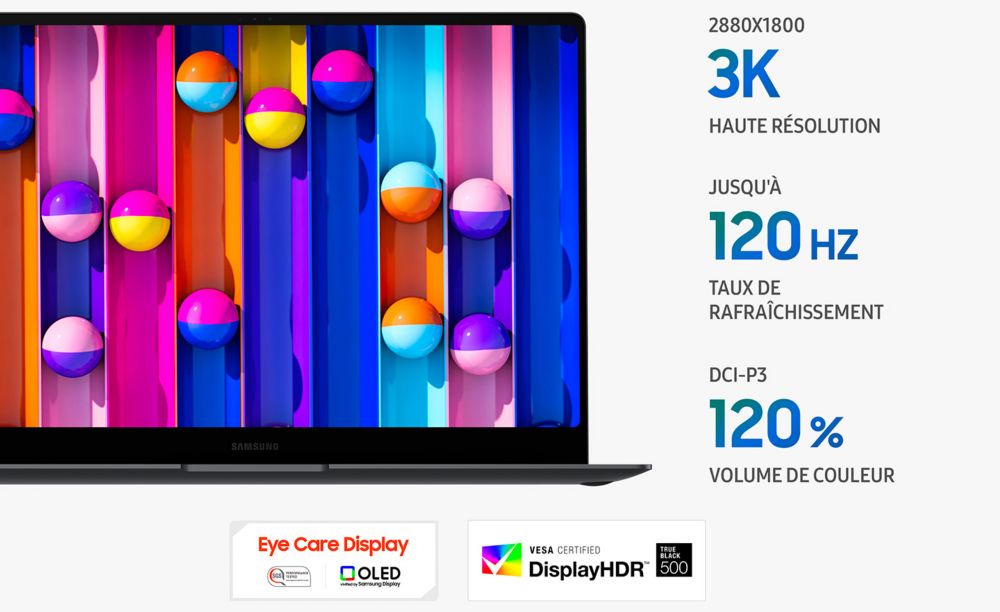Ordinateur portable SAMSUNG Galaxy Book5 Pro 14'' Copilot+ PC Gris