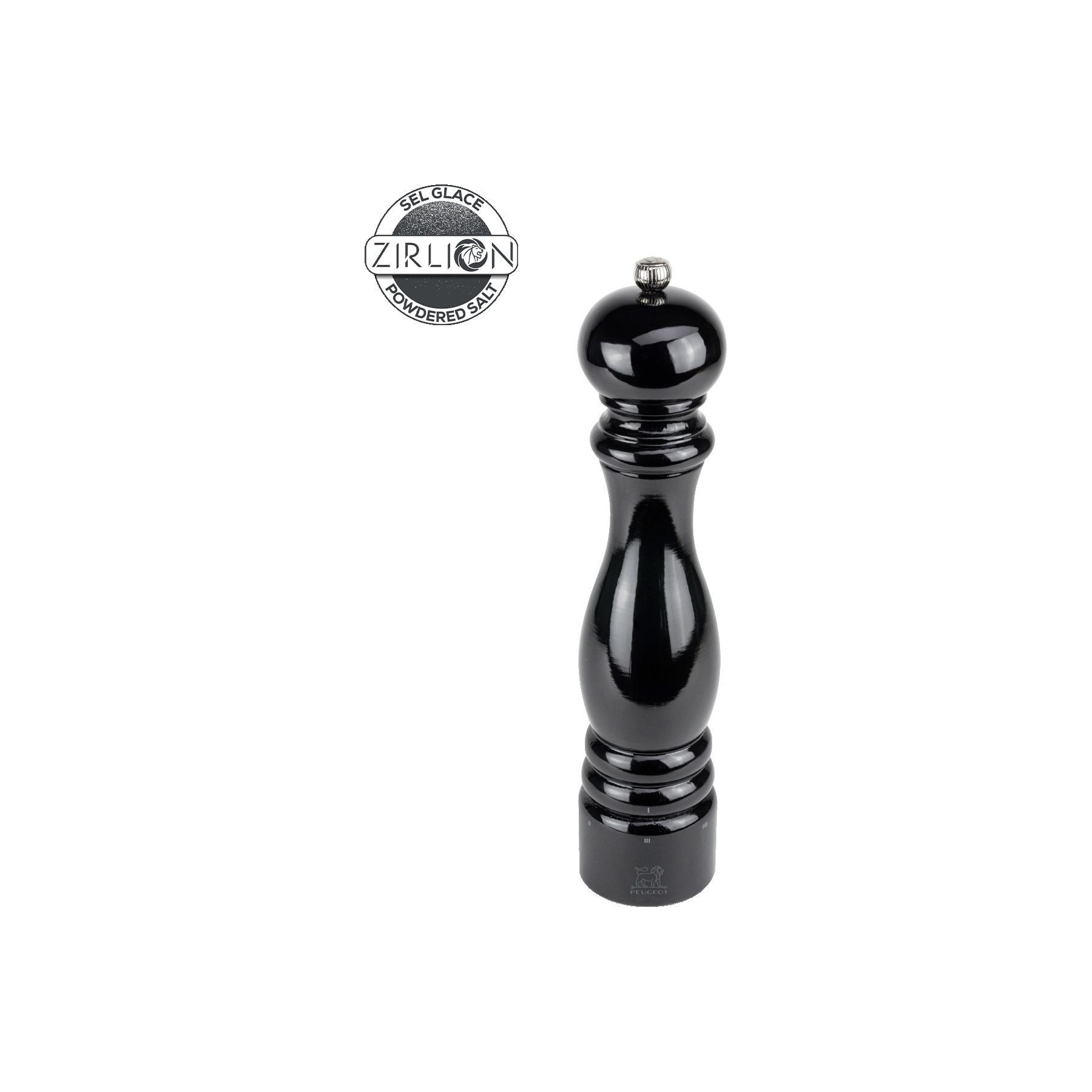 Moulin à sel PEUGEOT Paris u'Select Bois Laqué Noir 30cm