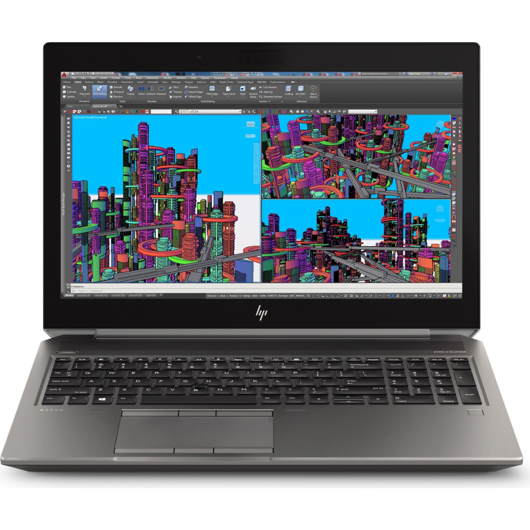Ordinateur portable HP 17 G5 17" Core i7  - SSD 512 Go 16 Go Reconditionné