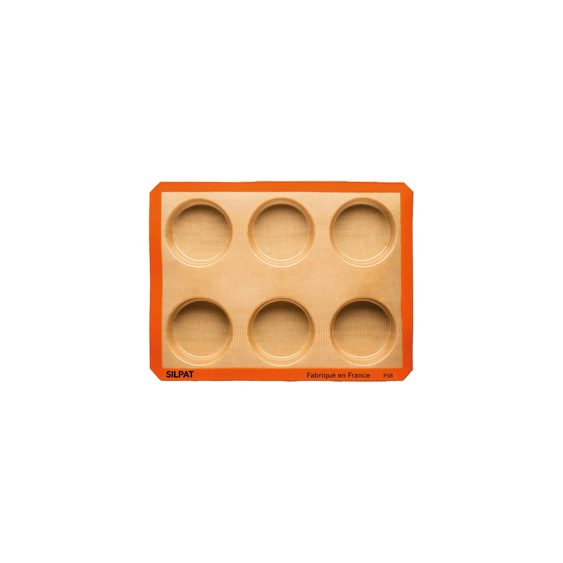 Moule à tartelette SILPAT 6 grands ronds by Maison Demarle