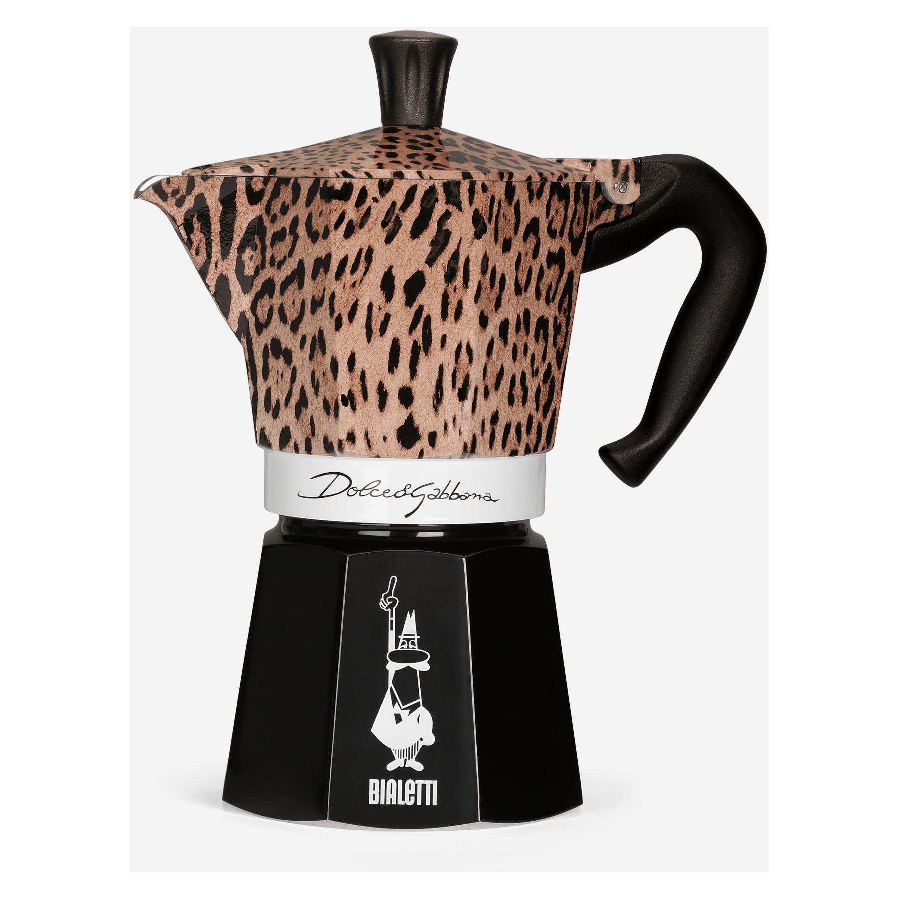 Cafetière italienne BIALETTI Moka Express 6 cups Collection D&G Leopa