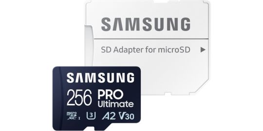 Carte Micro SD SAMSUNG 256 Go Pro Ultimate avec adaptateur