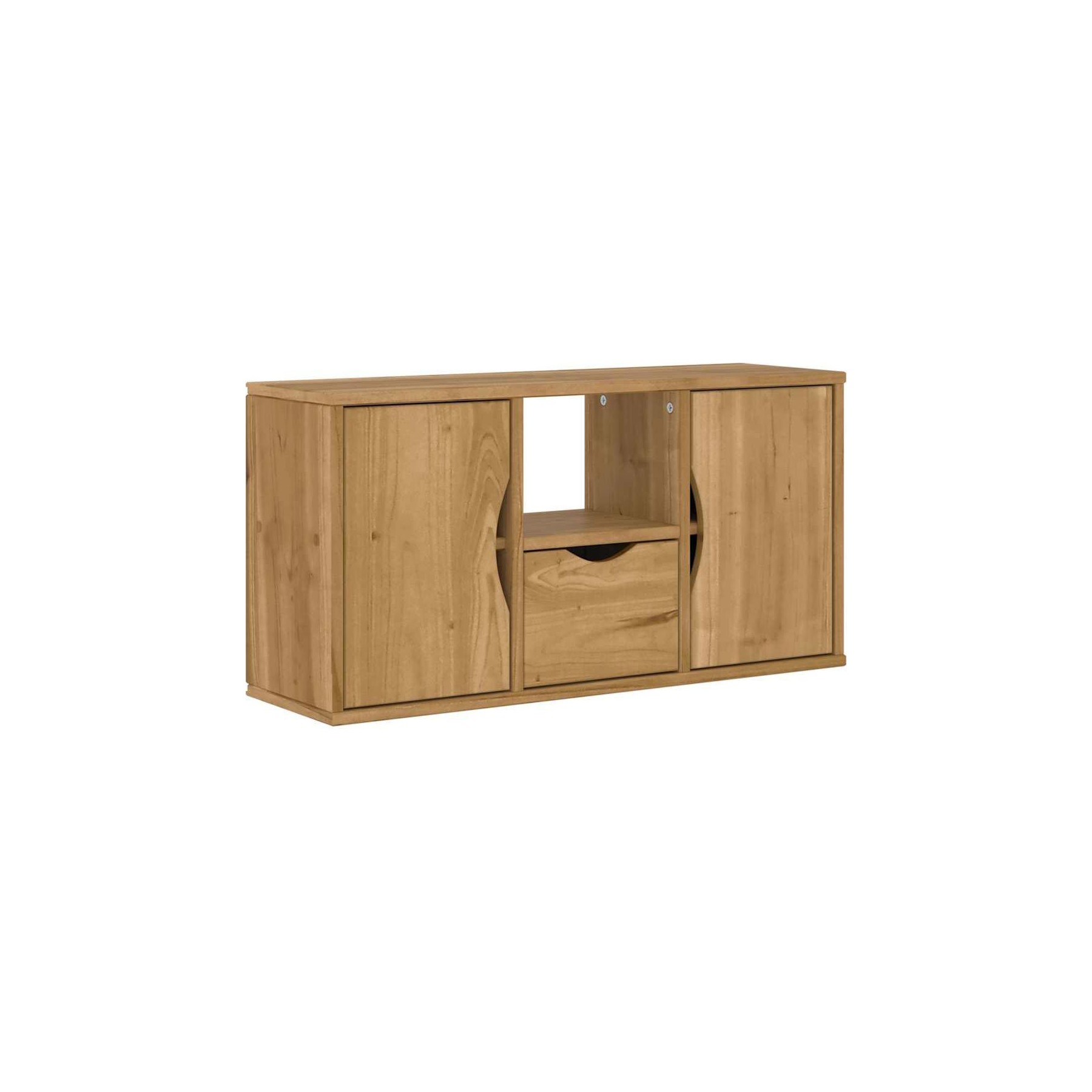 Meuble TV HELLOSHOP26 Meuble TV avec tiroir rangement pratique