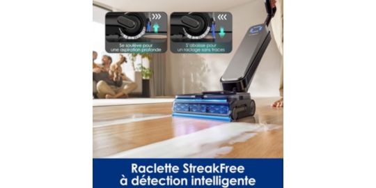 Aspirateur laveur TINECO Floor One S9 Scientist Complete