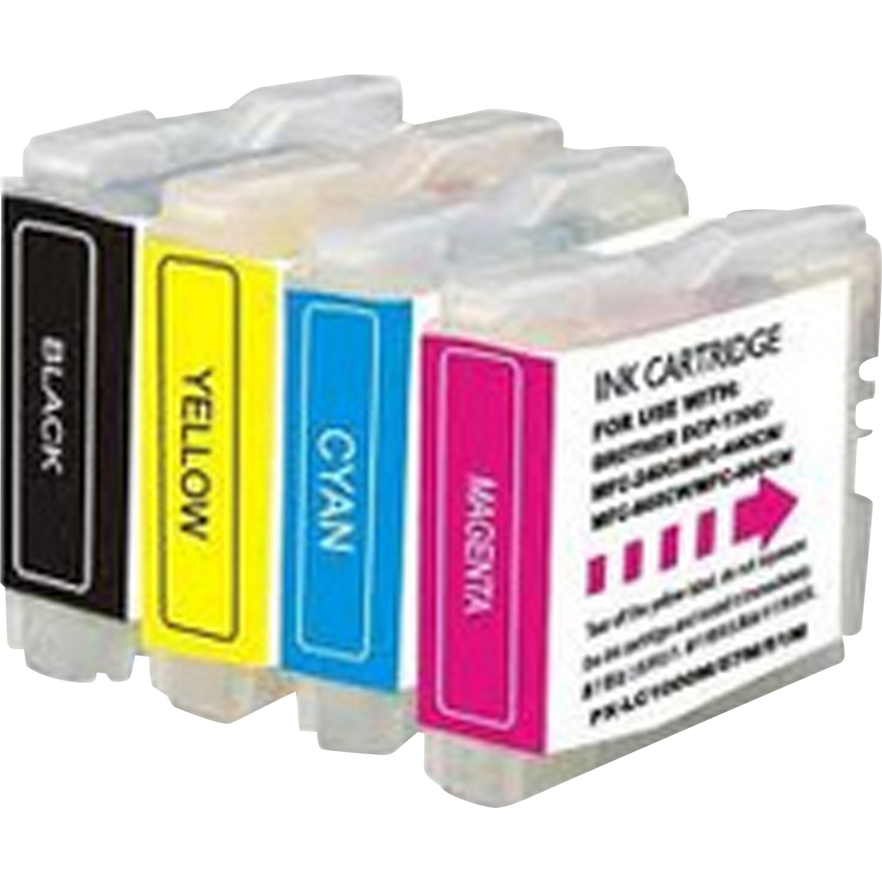 Cartouche d'encre BROTHER Pack standard LC121 N/C/M/J