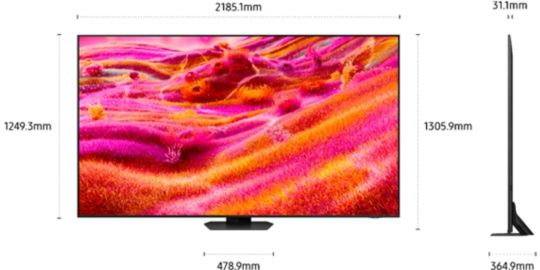 TV QLED SAMSUNG TQ98QN90F 2025