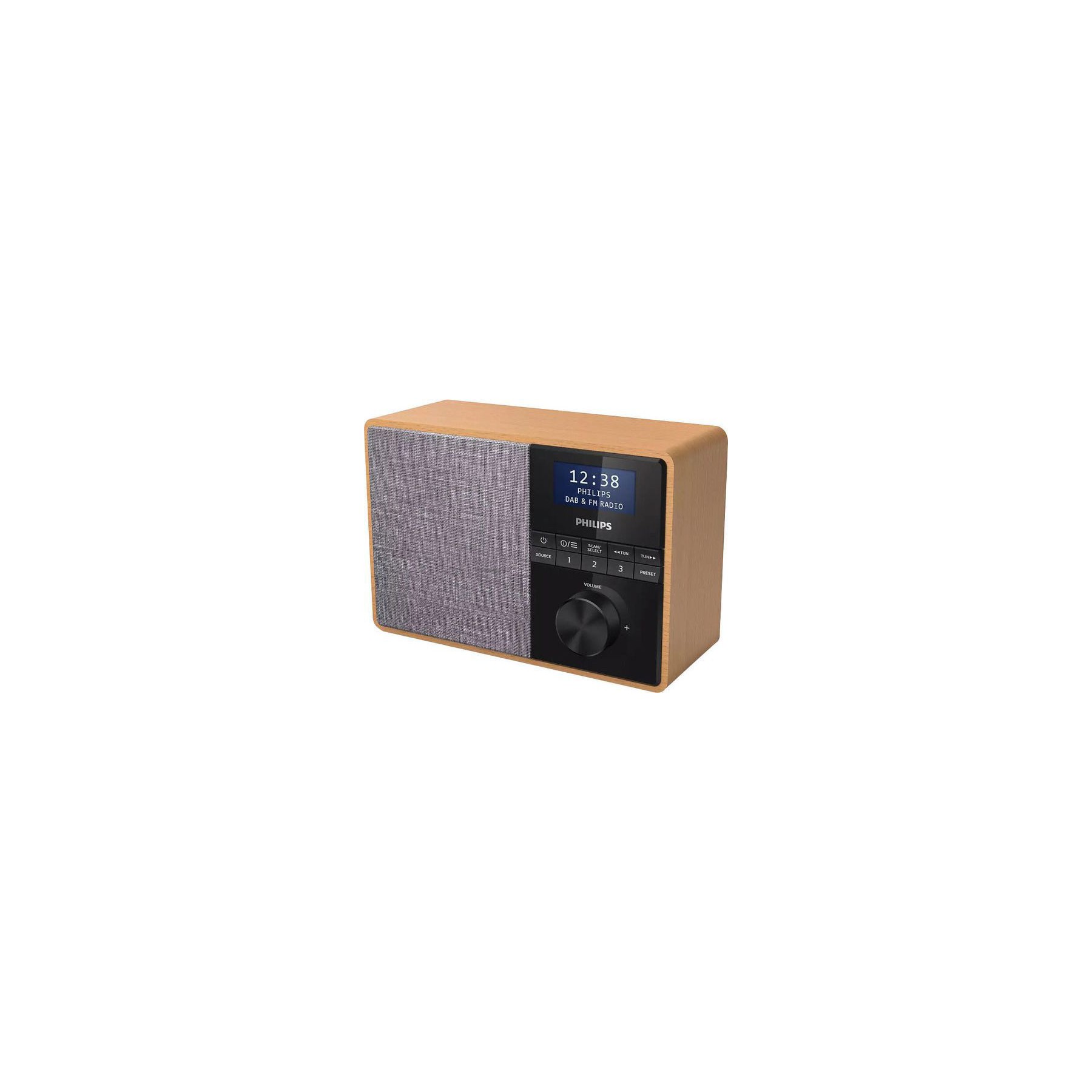 Radio DAB PHILIPS TAR5505 Bois clair