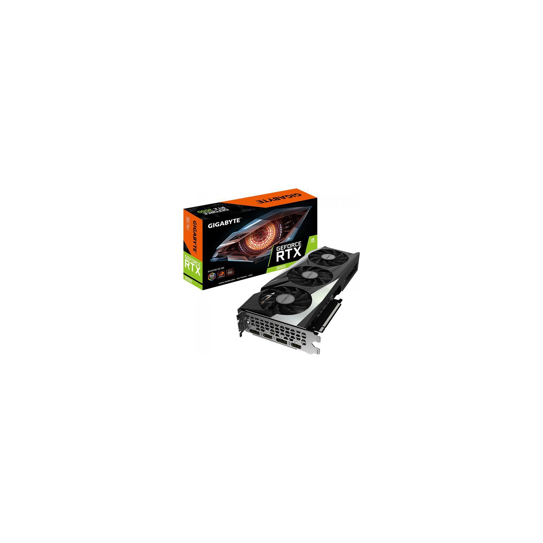 Carte graphique GIGABYTE RTX 3050 GAMING OC-8GD