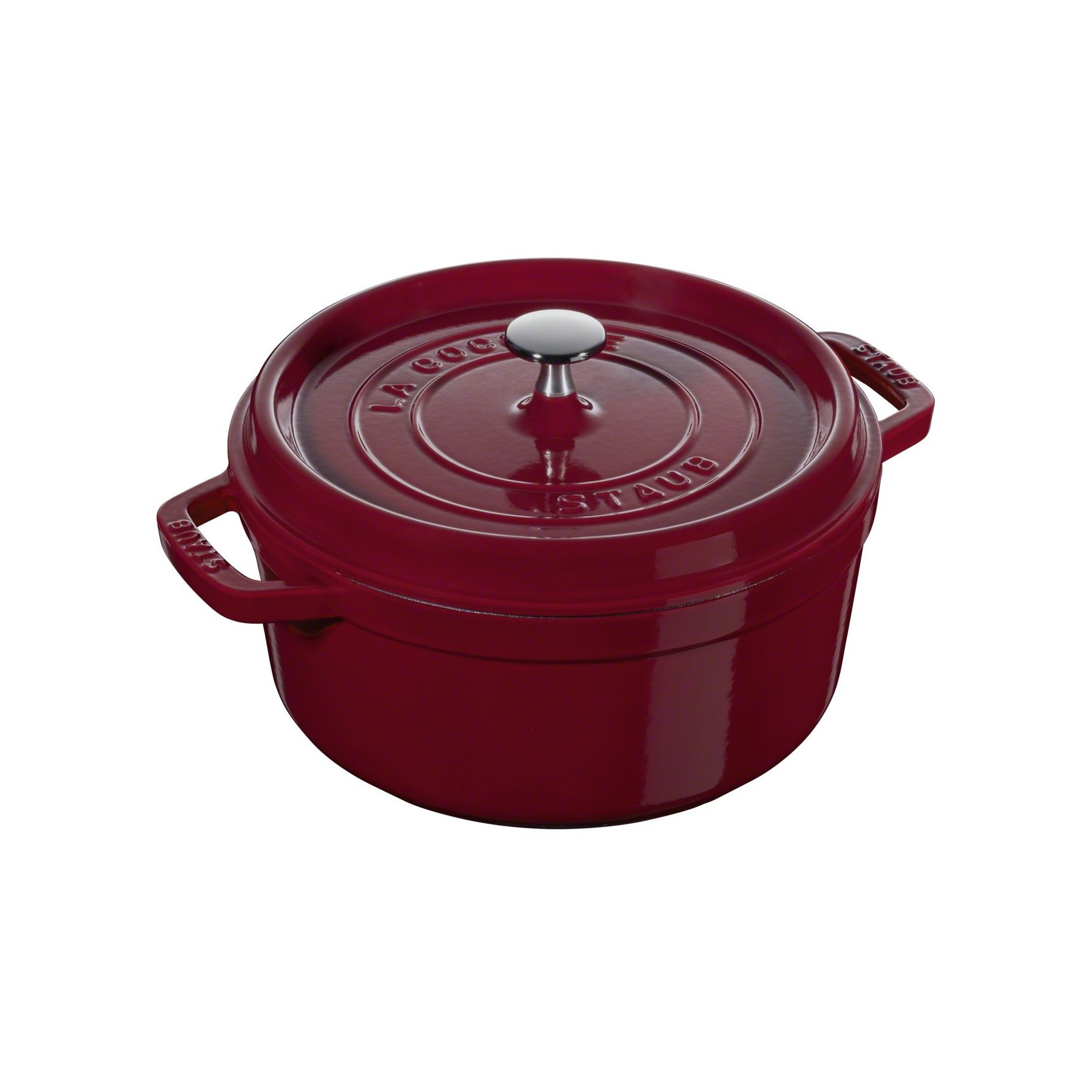 Cocotte STAUB 24 cm Bordeaux