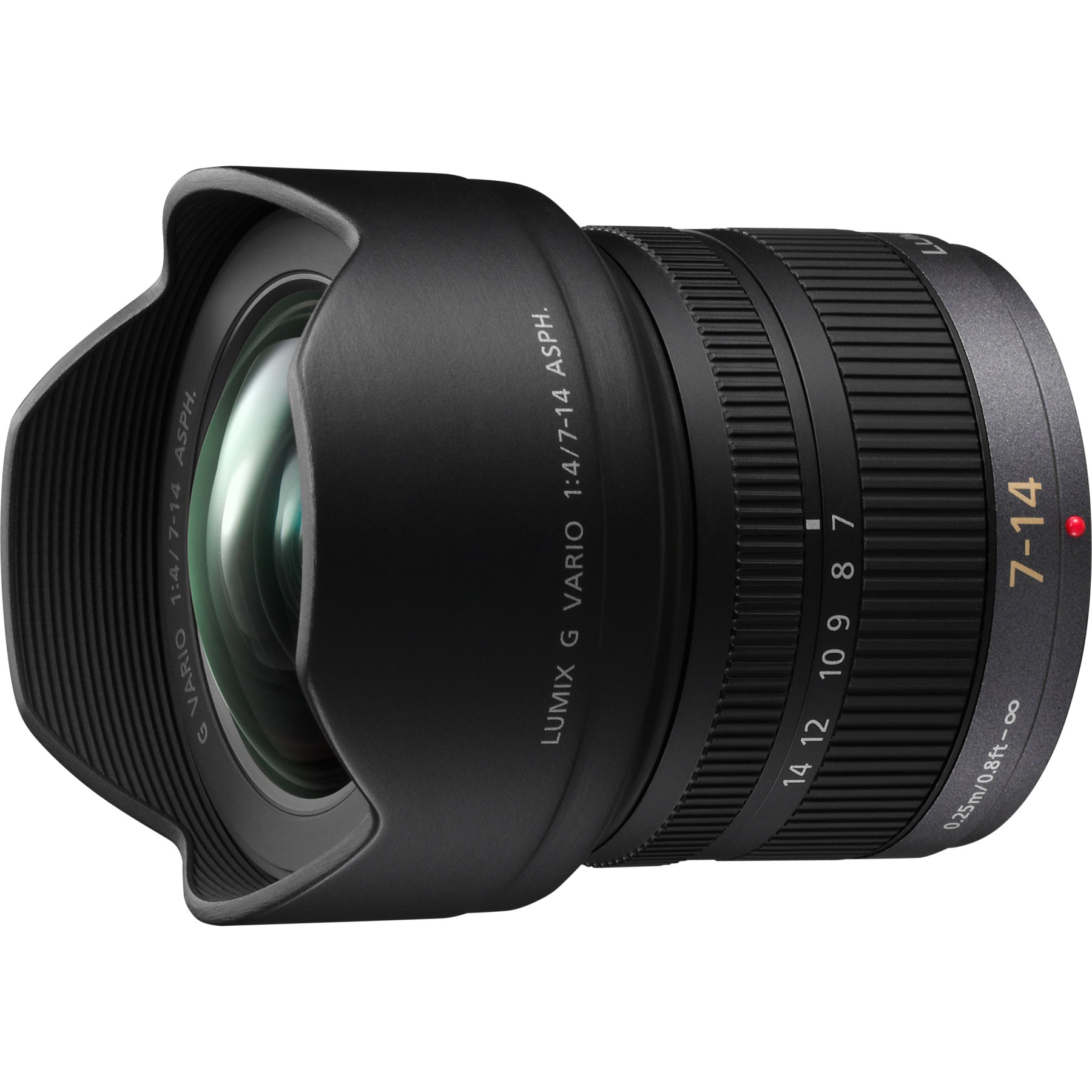 Objectif pour Hybride PANASONIC 7-14mm f4.0 Lumix G Vario